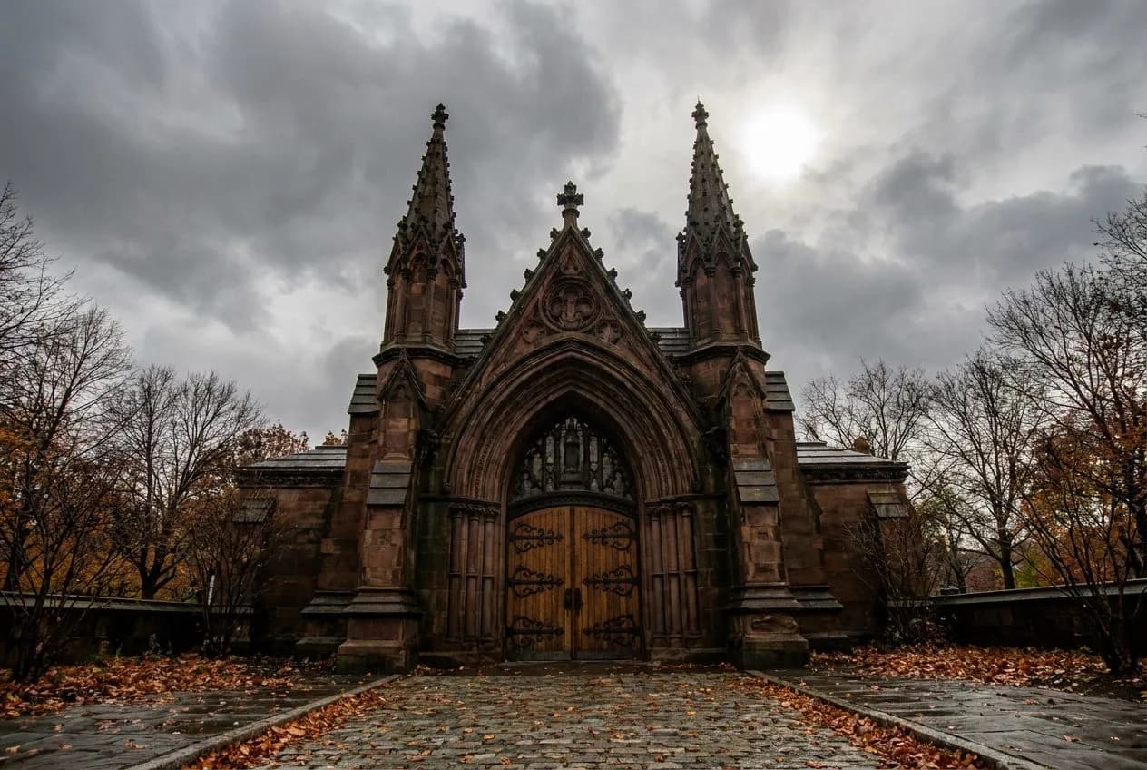 Green-Wood Cemetery's Victorian Monuments at Their Most Photogenic