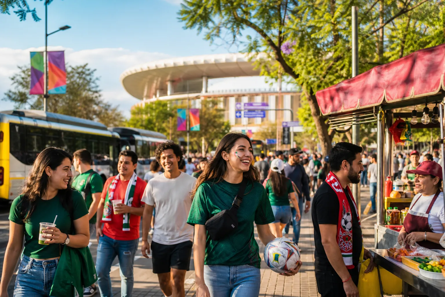 Guadalajara World Cup match-day scene