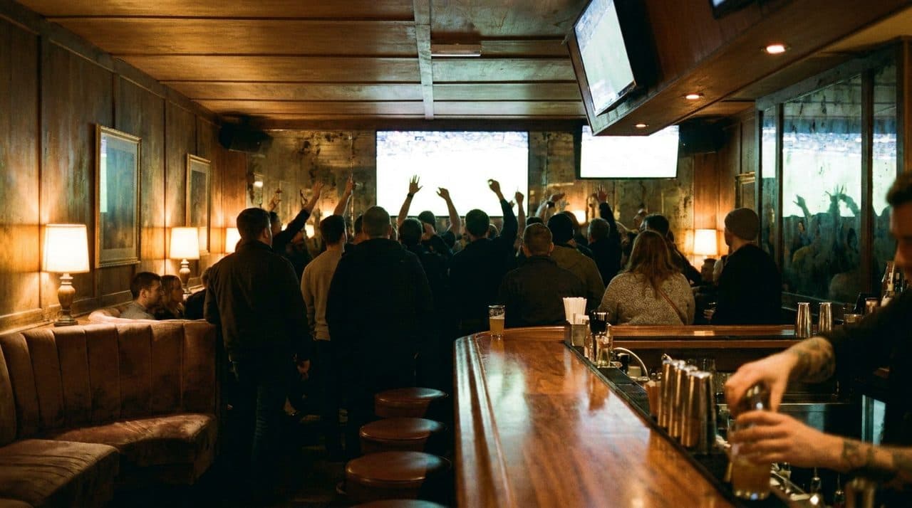 Gulfton Lounge Where Knicks vs Spurs Playoff Energy Meets World Cup Fever - scene