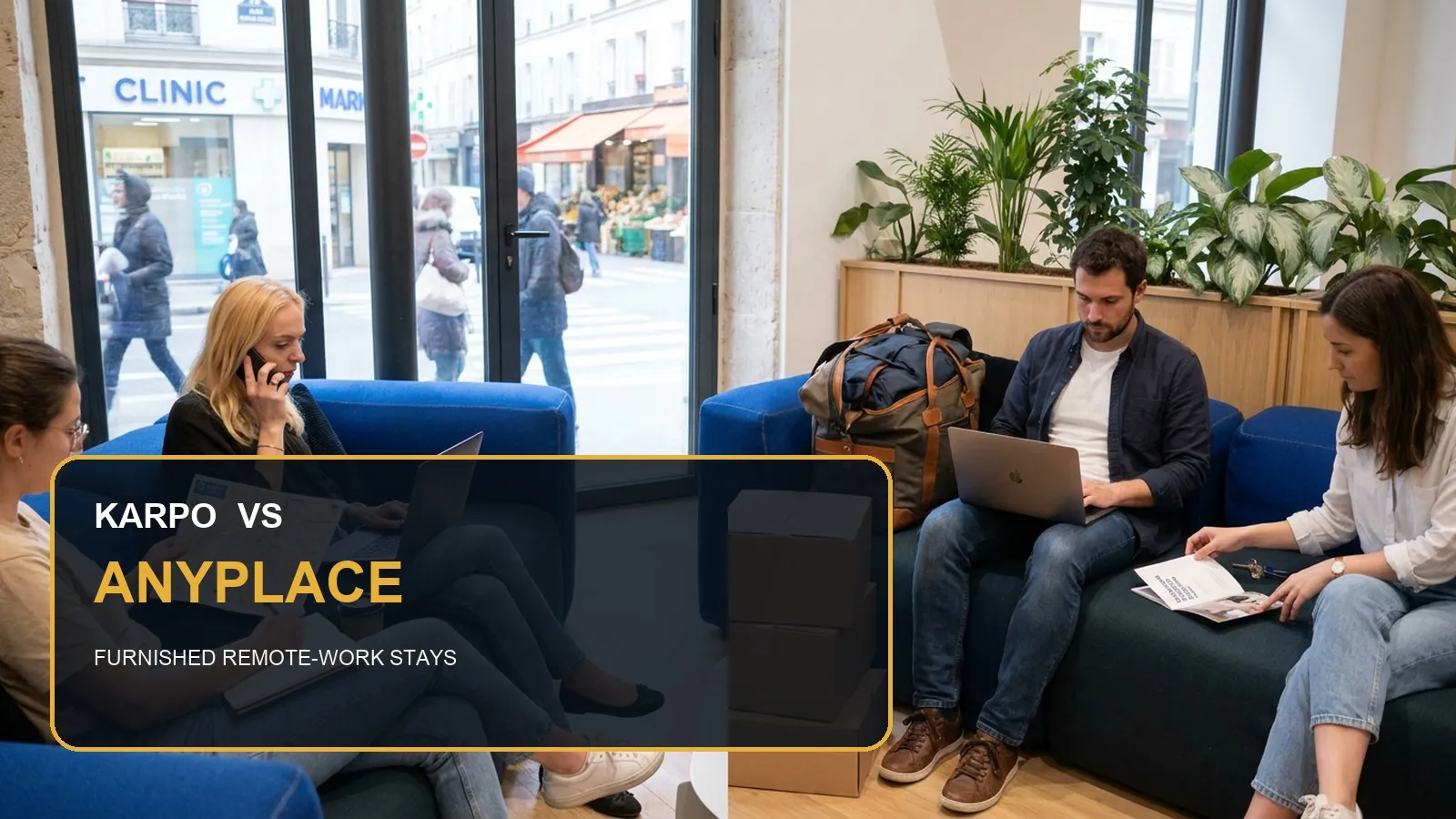 Karpo versus Anyplace in a photorealistic editorial comparison.