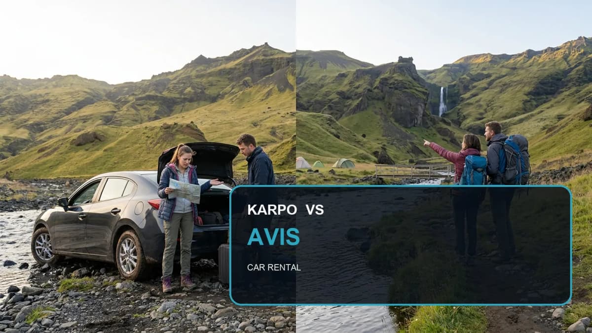 Karpo versus Avis in a photorealistic editorial comparison.