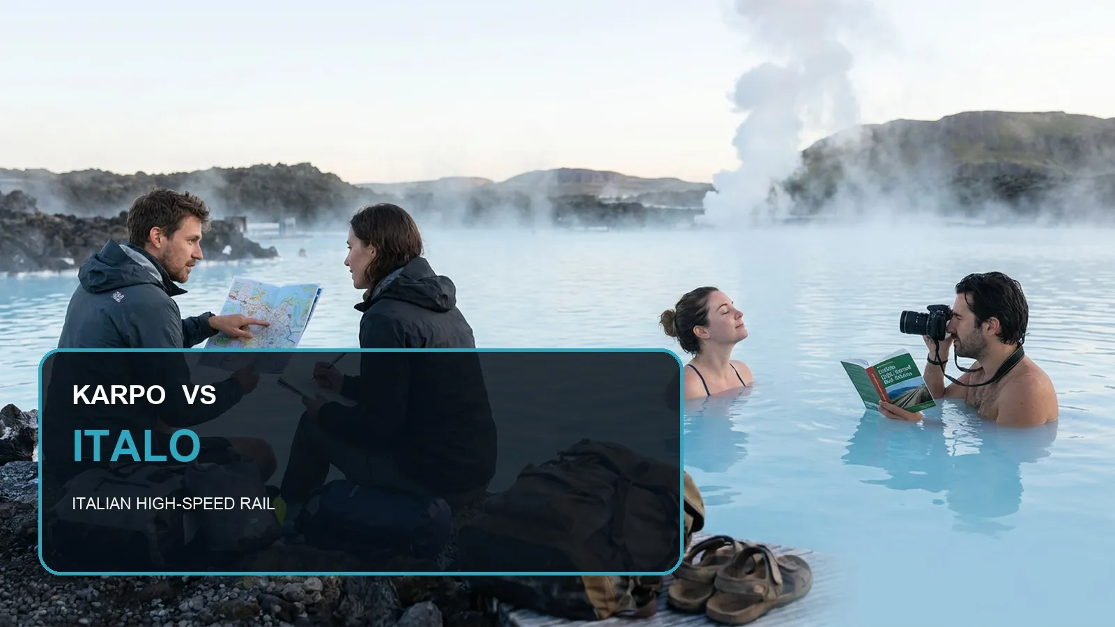 Karpo versus Italo in a photorealistic editorial comparison.