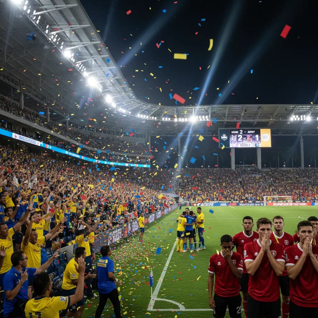 Miami stadium erupts after Norway's dramatic comeback against Brazil
