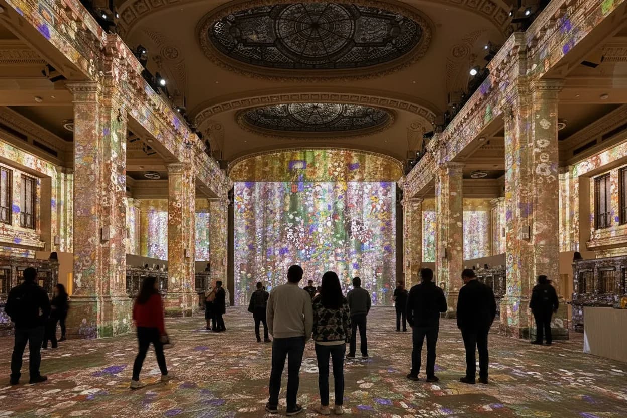 Cover scene for Hall des Lumieres With Kids: Is the Immersive Art Stop Worth the Price?