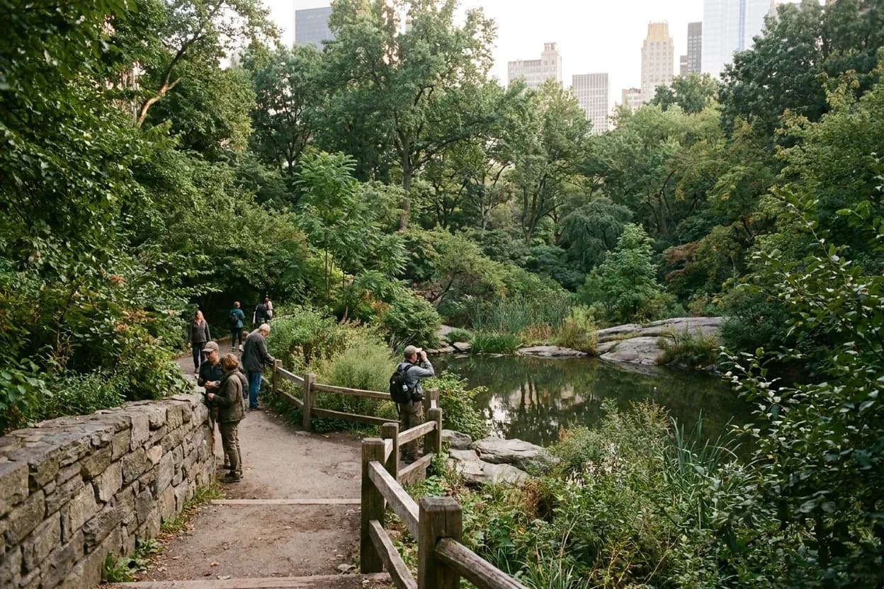 Cover scene for Hallett Nature Sanctuary: The Tiny Central Park Woodland Most Midtown Walks Never Reach