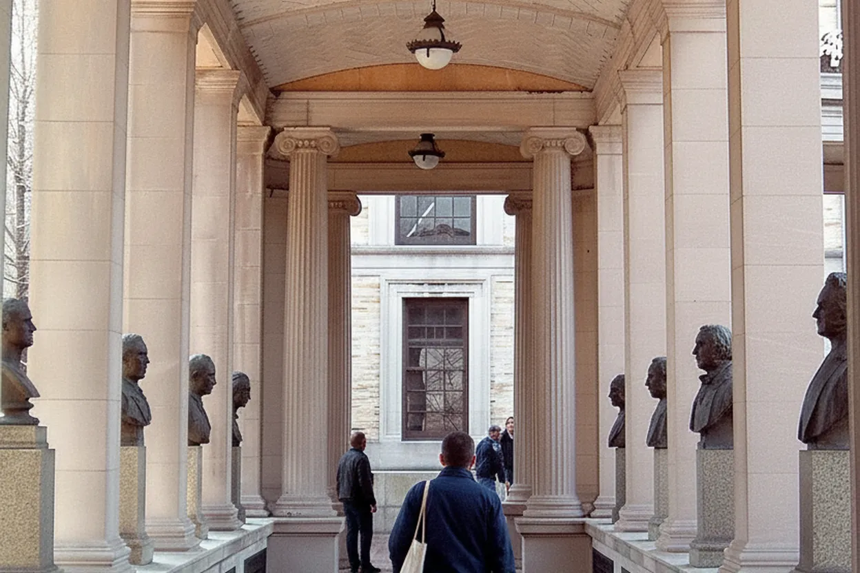 NYC experience scene for Hall of Fame for Great Americans: A Bronx Look-Up Walk Before Campus Errands