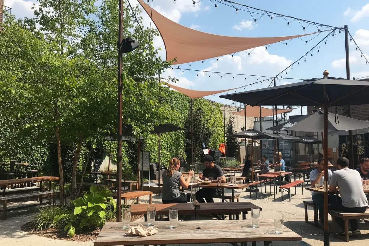 Cover scene for Halyards in Gowanus for a Low-Key Baseball Watch With Room to Talk