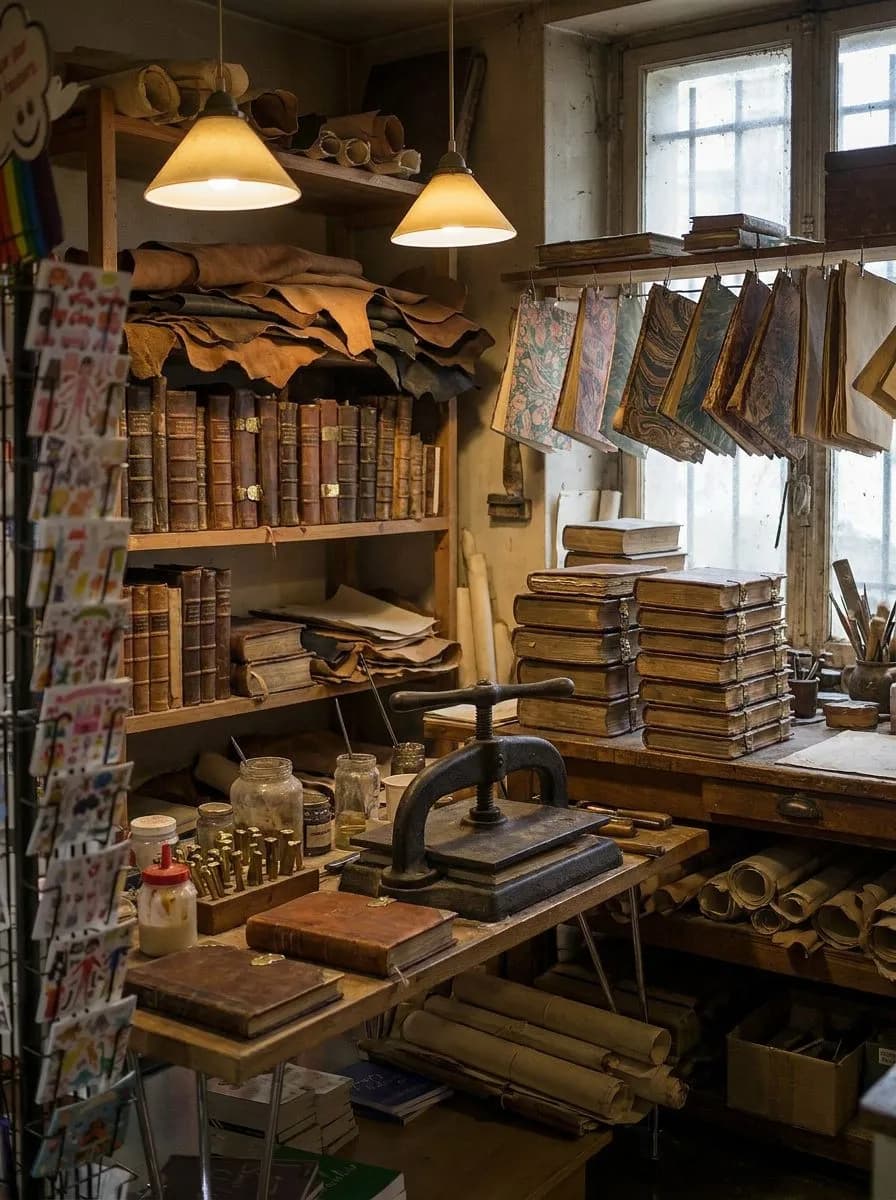 Hand-Bound Grimoire and Occult Manuscript Bindery in East Village