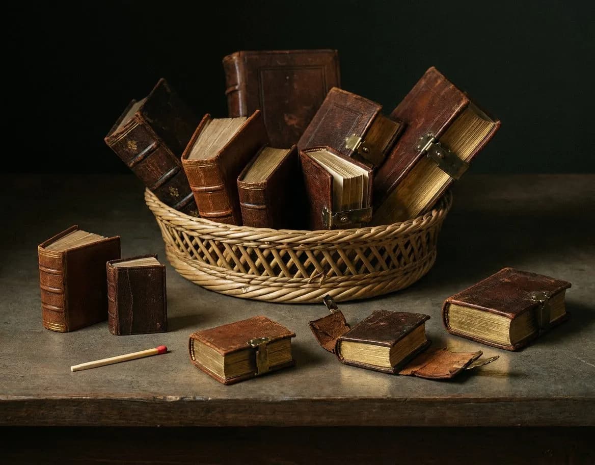 Hand-Bound Miniature Book Bindery in Park Slope