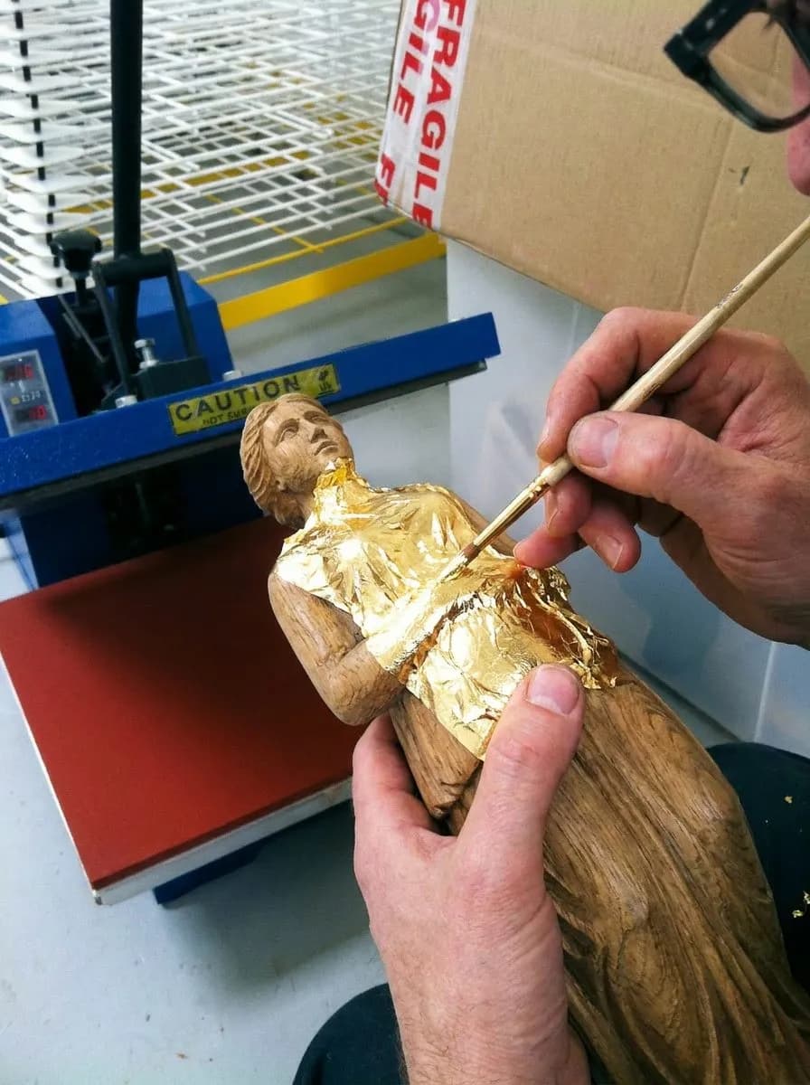 Hand-Carved Ship Figurehead Restoration Workshop in Red Hook
