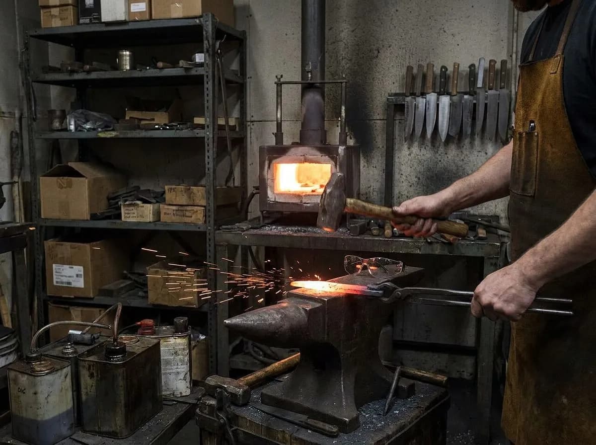 Hand-Forged Knife and Blade Smithing Studio in Long Island City