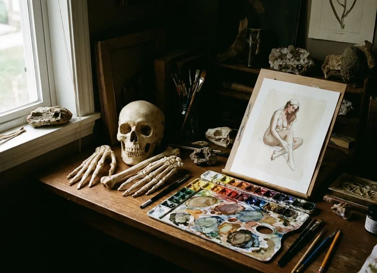 Hand-Painted Anatomical Illustration Studio in Ditmas Park: A Fresh Field Note