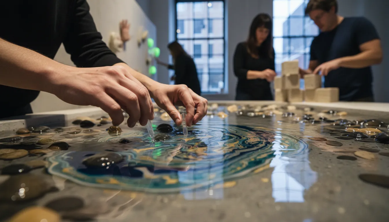 Editorial NYC detail for The Hands-On Immersive Art Rooms NYC Adults Secretly Book