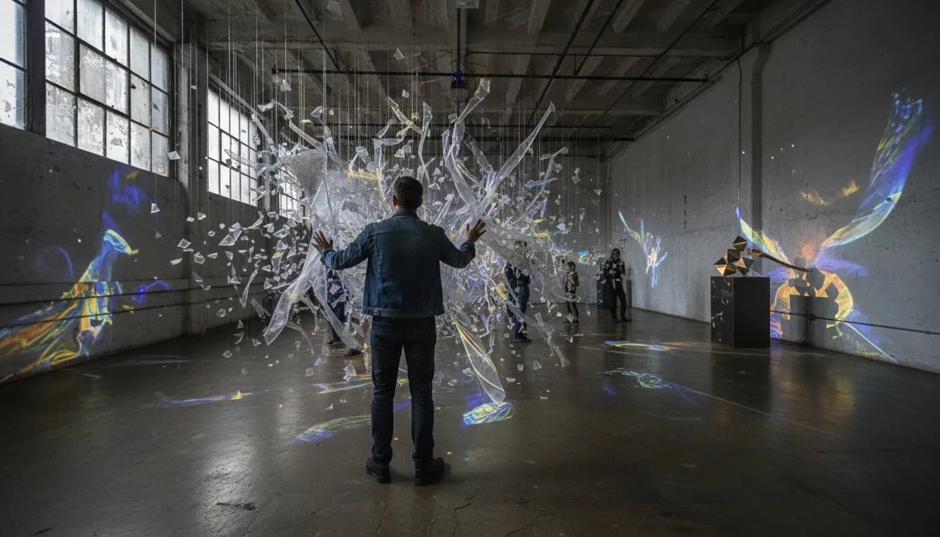 NYC experience scene for The Hands-On Immersive Art Rooms NYC Adults Secretly Book
