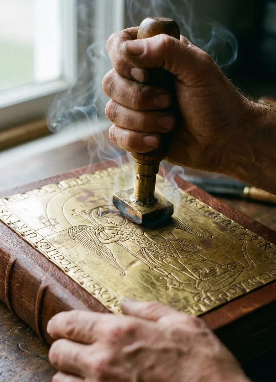 Hand-Tooled Leather Book Cover Bindery in Forest Hills