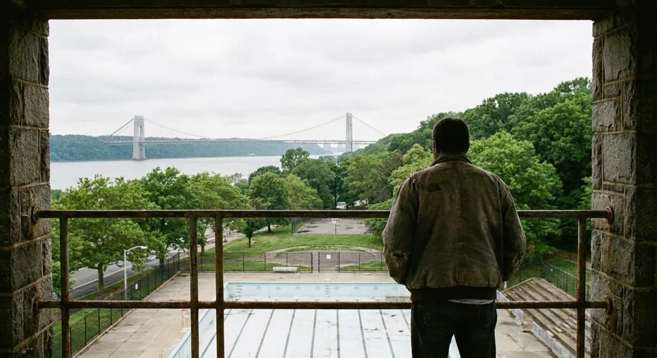 The colonial park pool tower — harlem's free 1936 watchtower nobody climbs