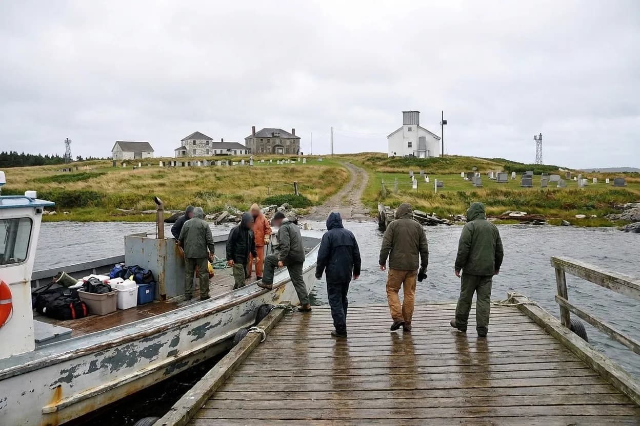 Cover scene for Hart Island Ferry Visit: The Public-Access Memorial Island Most New Yorkers Still Haven't Seen