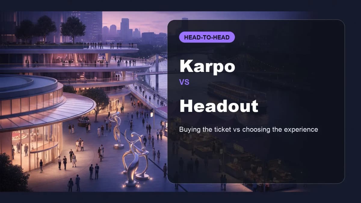 Editorial comparison of Karpo and Headout