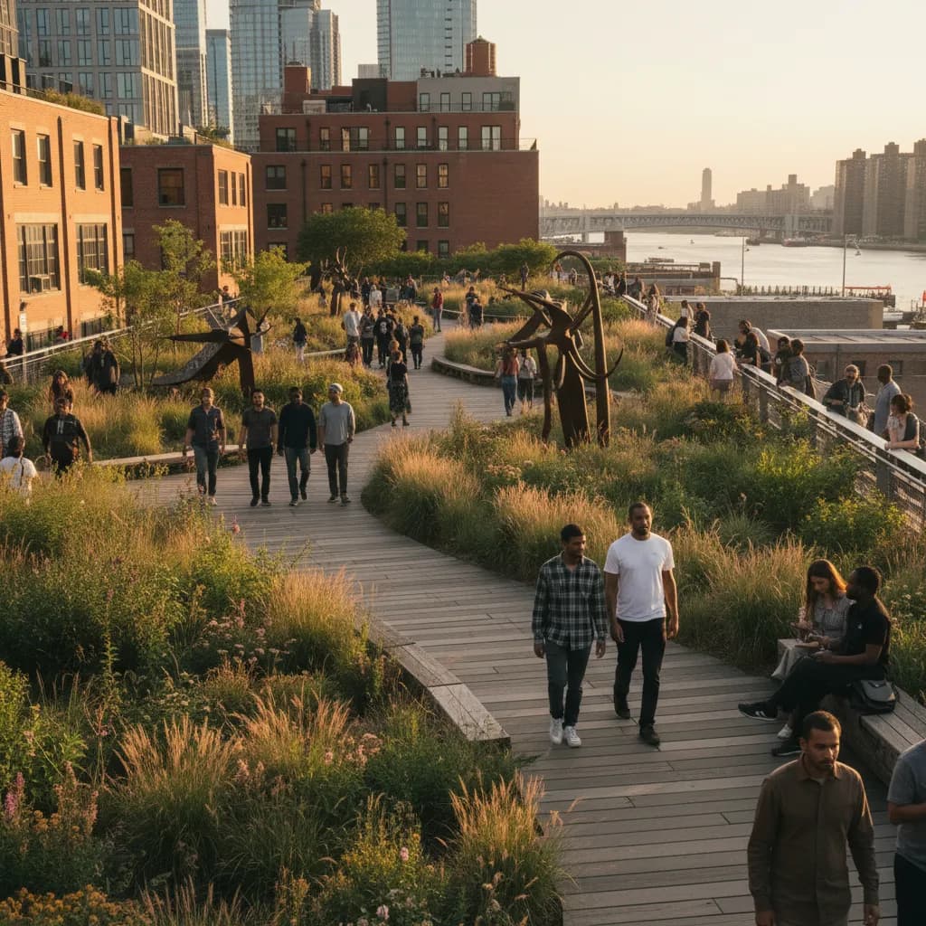 Walking the High Line at Golden Hour Is Still the Move - cover image