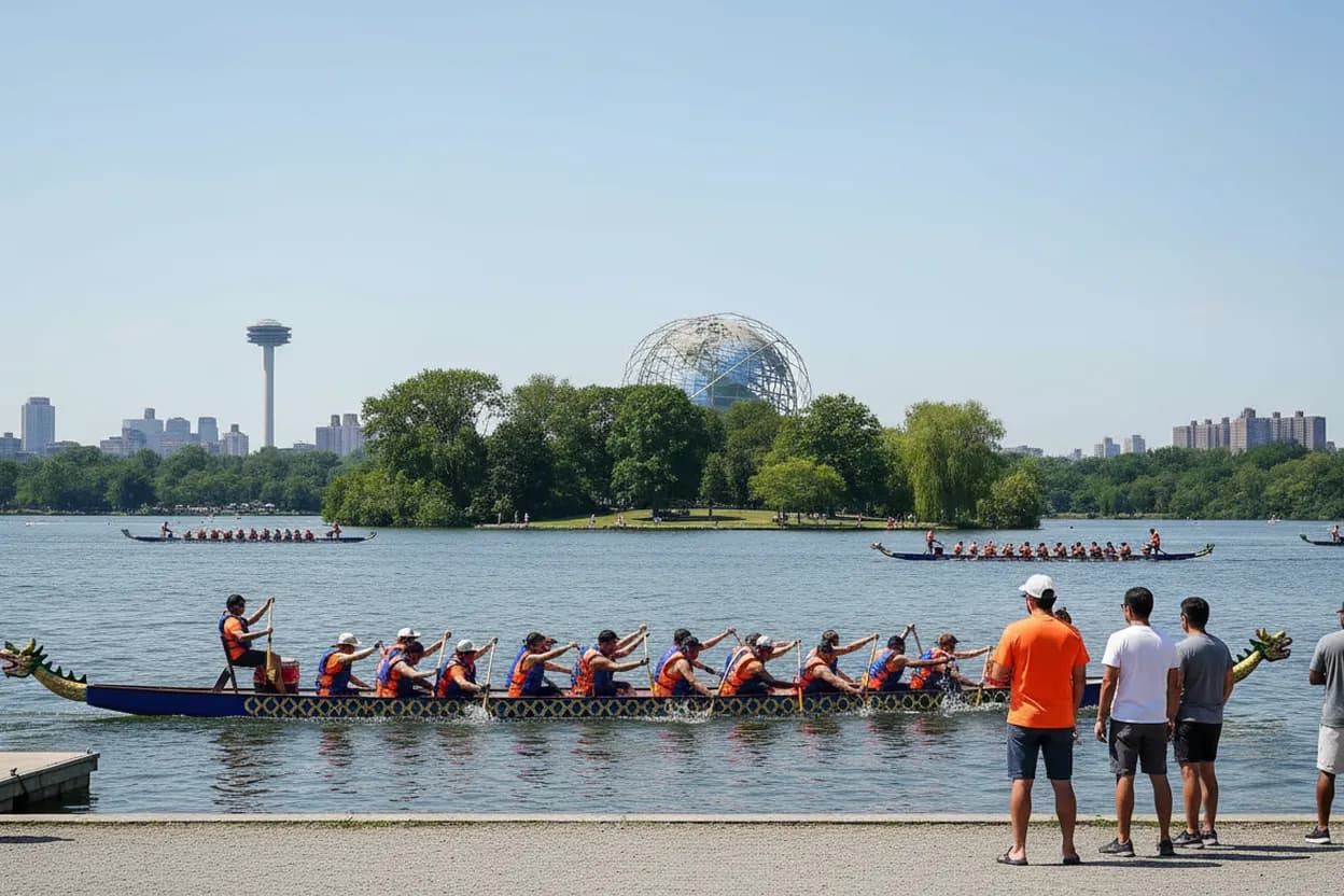 Cover scene for Hong Kong Dragon Boat Festival at Meadow Lake: A Queens Race-Day Plan Before the Heat Peaks