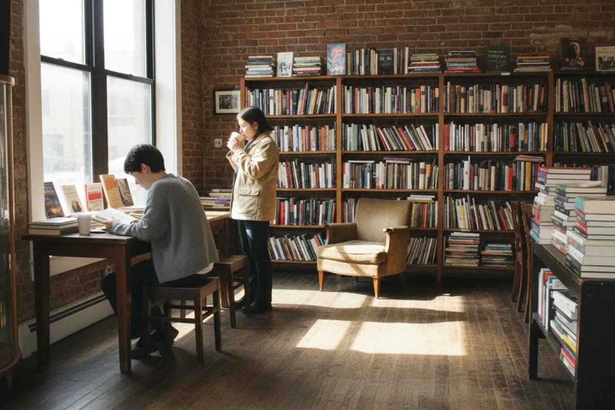 NYC experience scene for Housing Works Bookstore: A SoHo Reading-and-Study Reset with a Mission