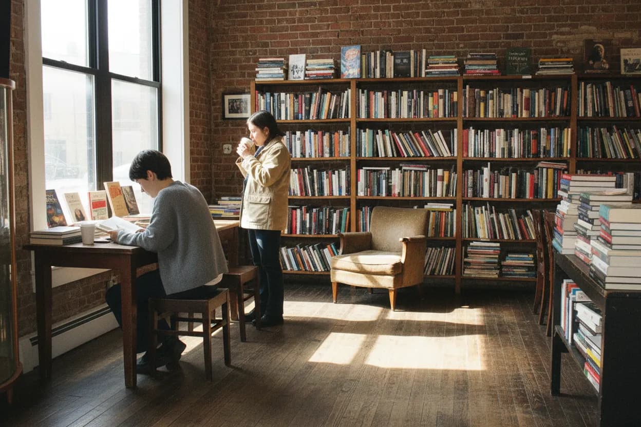 NYC experience scene for Housing Works Bookstore: A SoHo Reading-and-Study Reset with a Mission