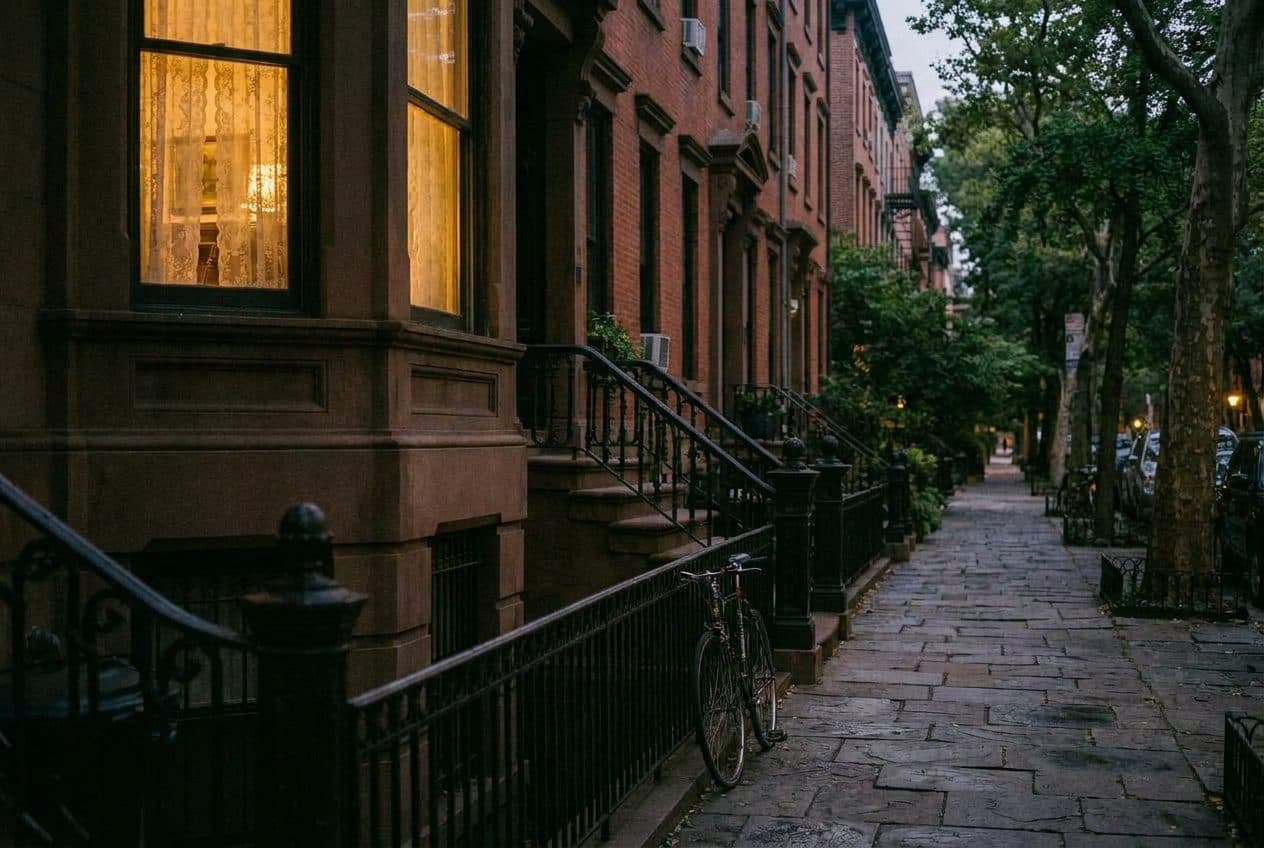 How Do Colman Domingo Fans Wander Through Brooklyn Brownstone Blocks After Screenings? - scene