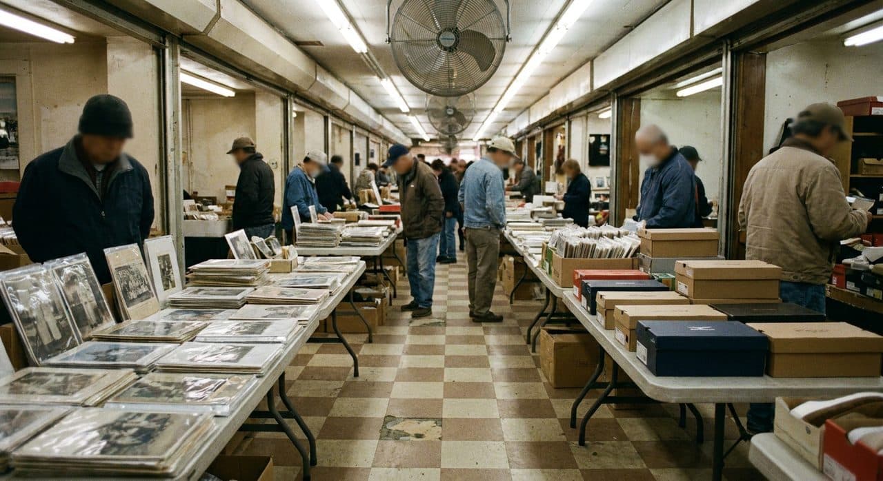 How Do Dodgers vs Pirates Fans Spend Afternoons in Eccentric Baseball Card Parlors in Astoria? - cover image