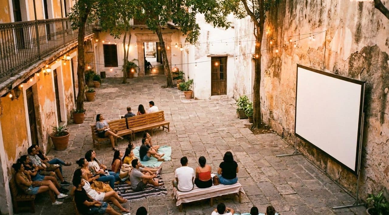 How Do Fans Honor a Legend's Last Match When Senegal vs Saudi Arabia Airs in Barrio Antiguo? - scene