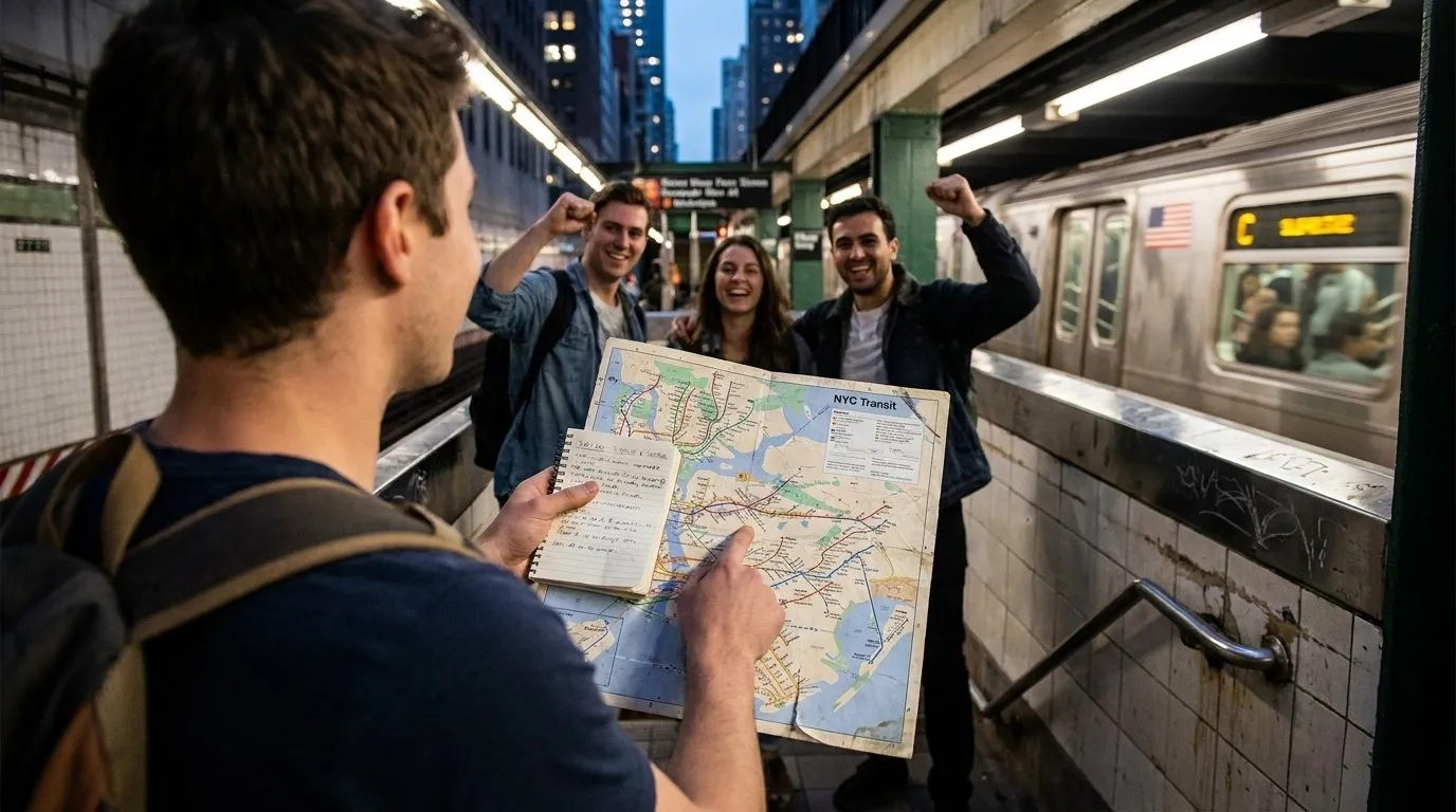 NYC experience scene for How to Build a Full NYC Night Around One Concert