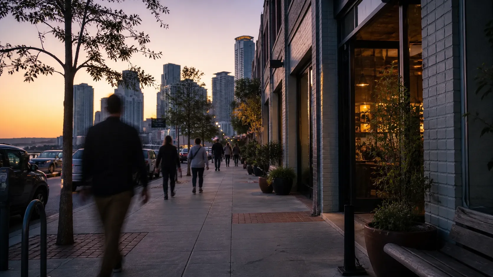 Realistic city scene for How to Turn rangers vs angels Into a Real San Francisco Night image 3