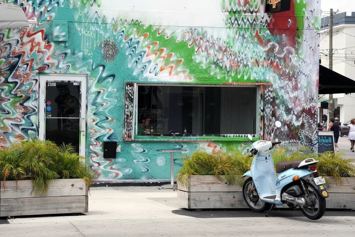 Cover scene for Miami's Hurricane Genevieve Preparedness: Essential Coffee and Dessert Spots