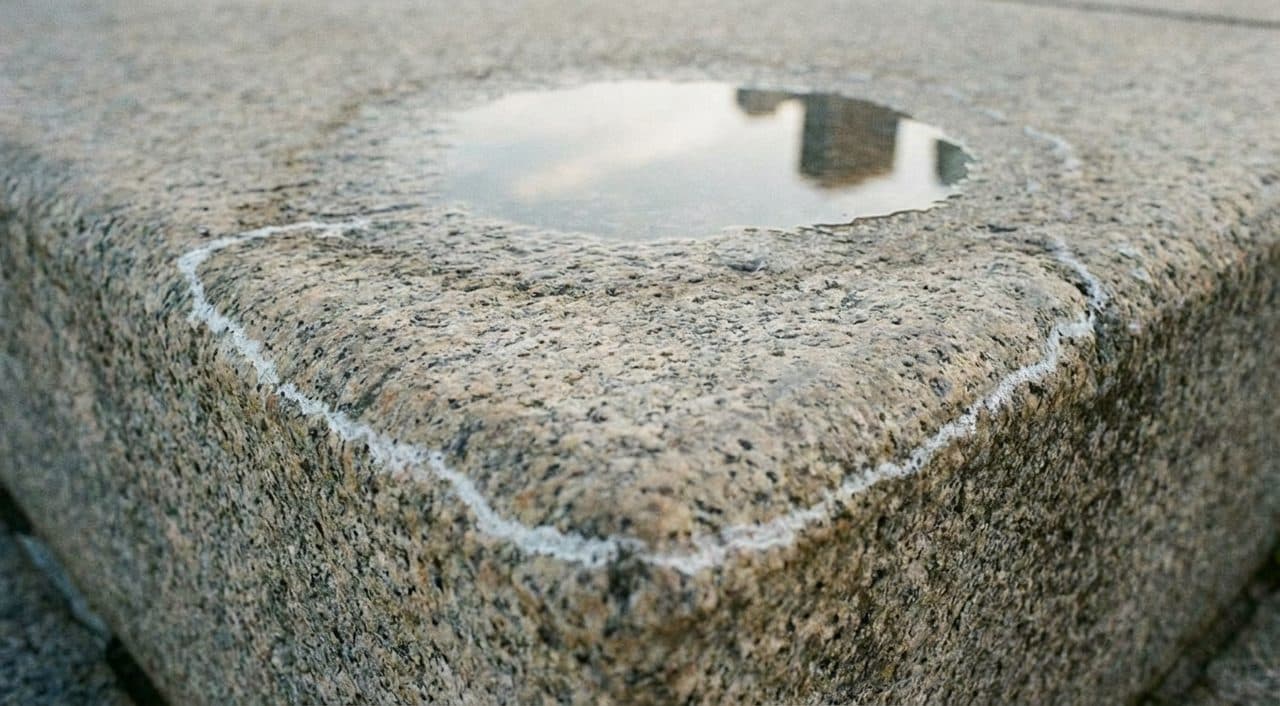 International Morning Matches From the Granite Steps Facing Water - scene