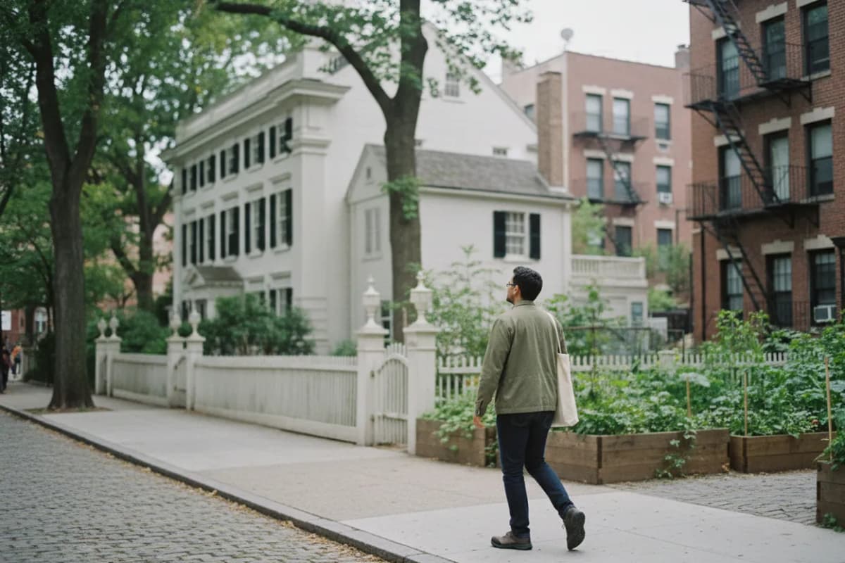 NYC experience scene for Inwood Beyond the Park: A Dyckman Farmhouse Neighborhood Route