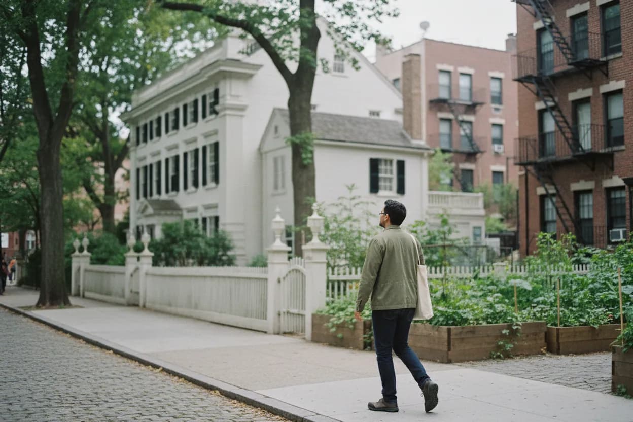 NYC experience scene for Inwood Beyond the Park: A Dyckman Farmhouse Neighborhood Route