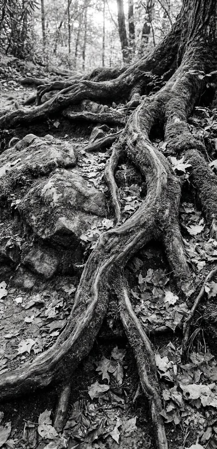 Inwood Hill Park's Old-Growth Forest in Peak Leaf Season