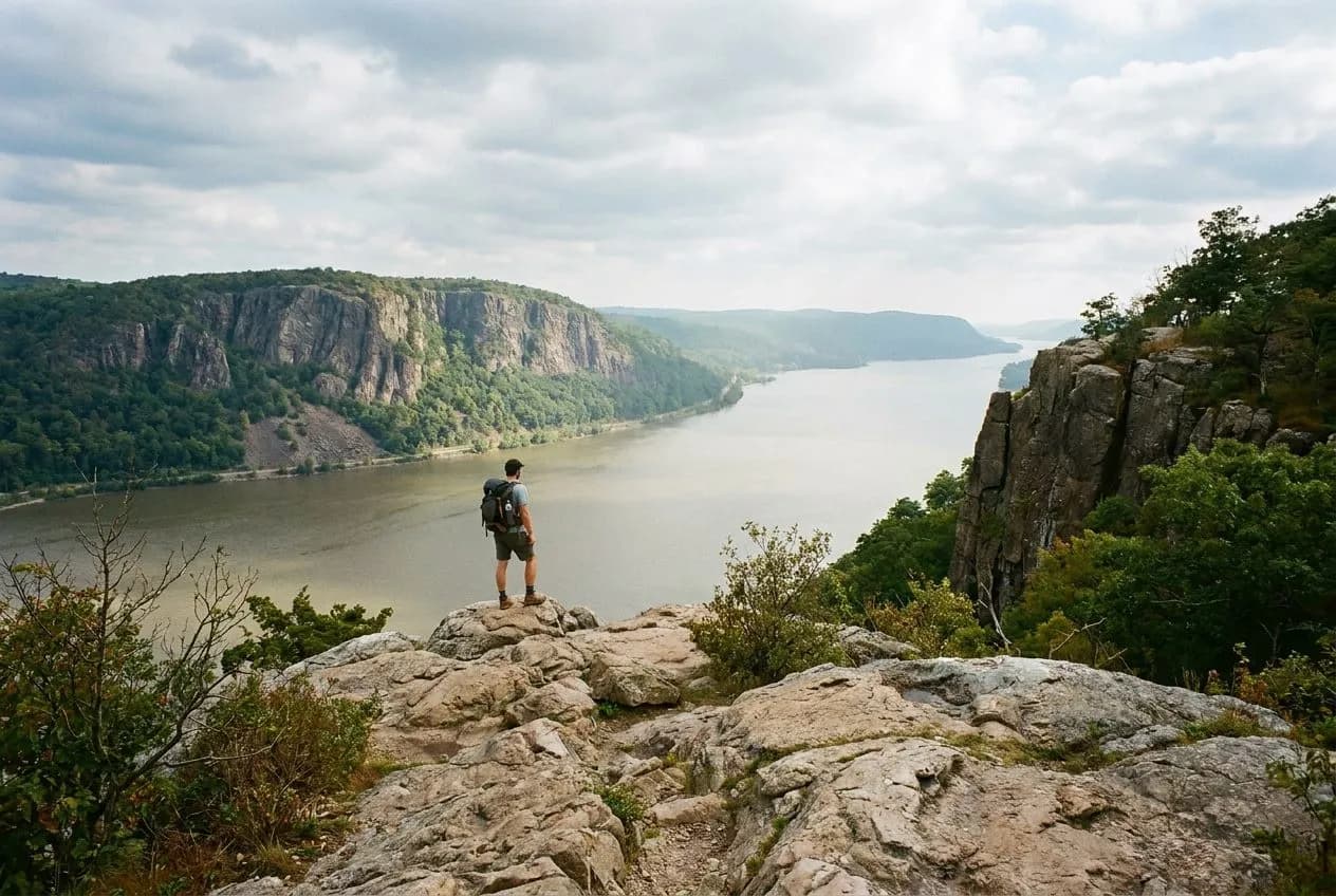 Inwood Hill Park's Old-Growth Forest in Peak Leaf Season