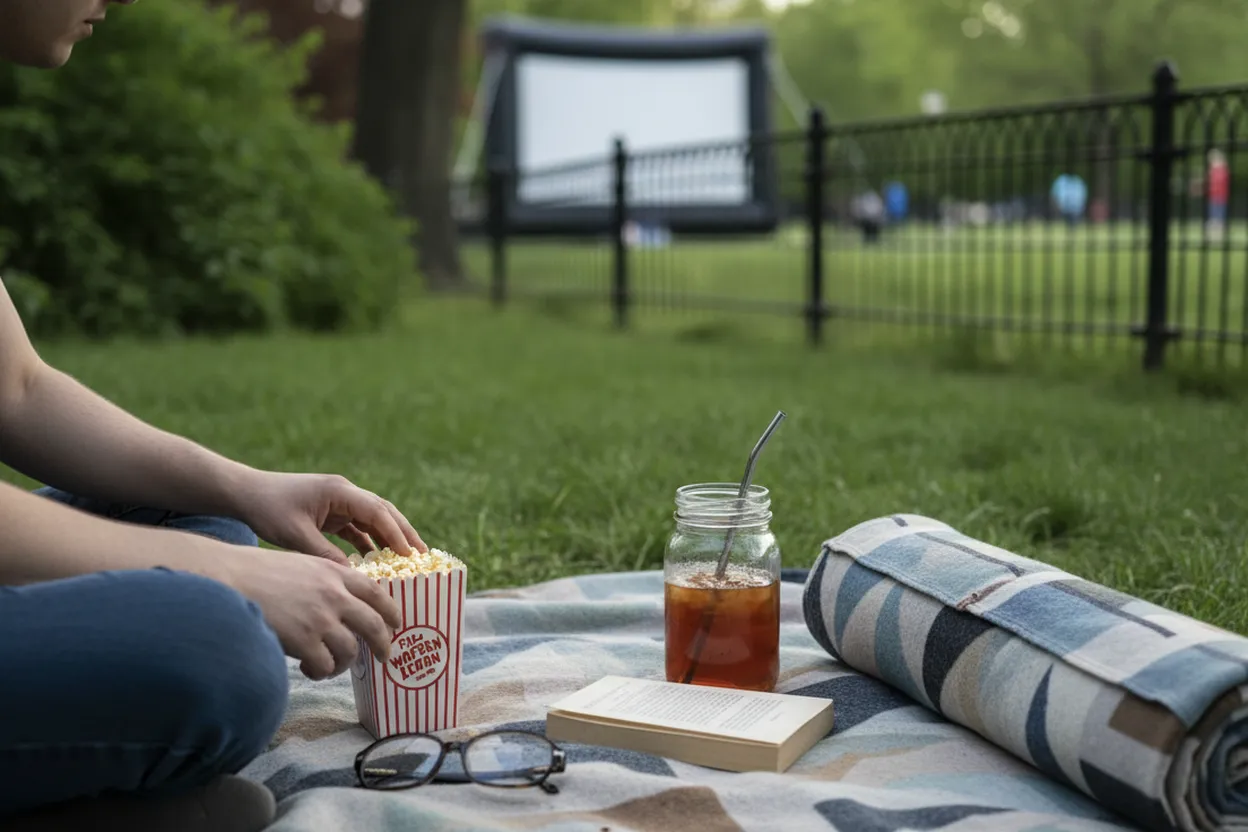 Editorial detail for Inwood’s Alfresco Film Night for a Bilingual Outdoor Watch Plan