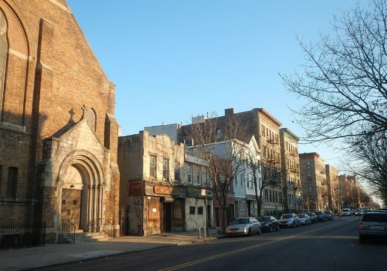 The Irish Bronx on a Weekend Morning Between Parish Halls and the River Ridge - cover