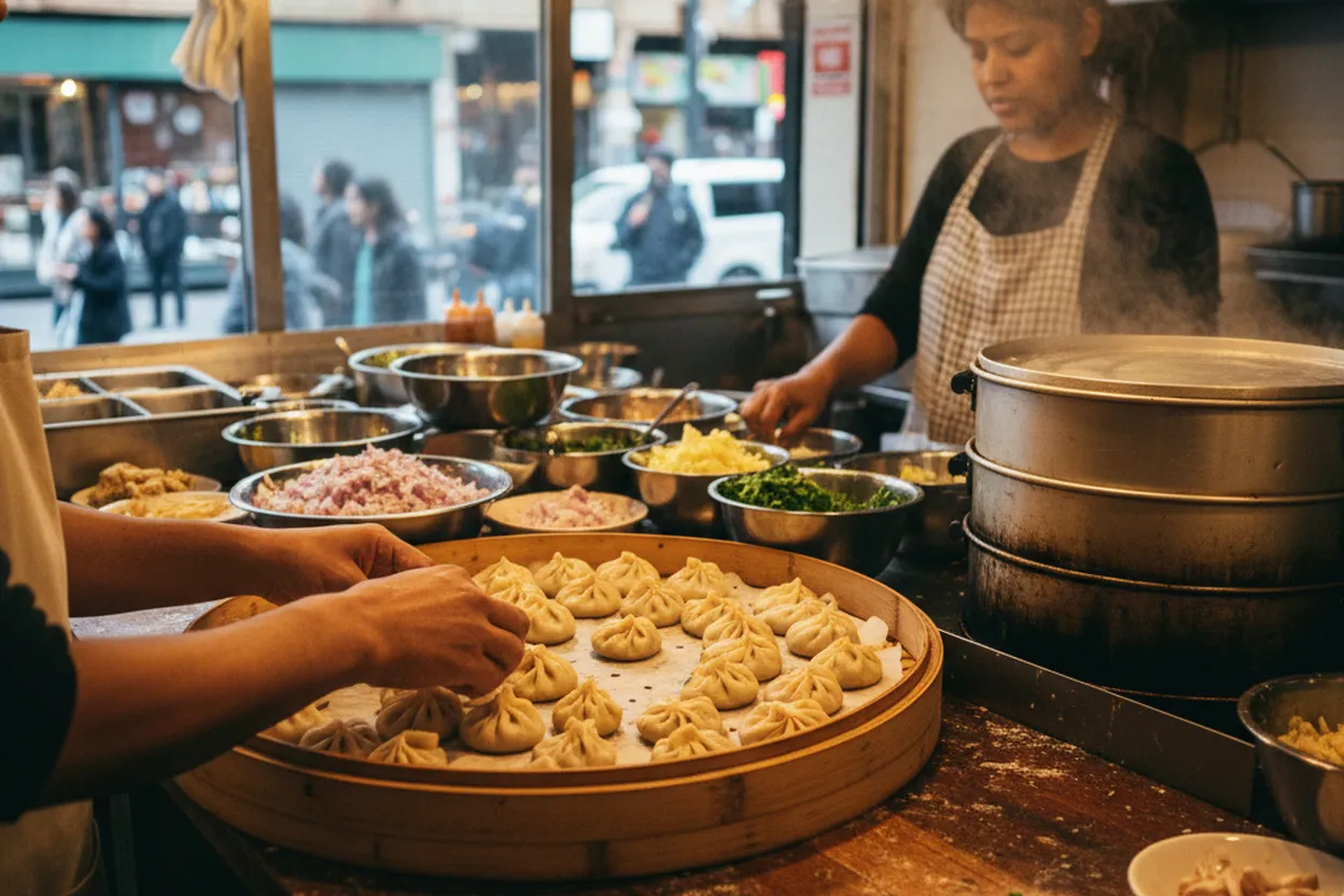 Editorial detail for Jackson Heights Momos Before Sunset: A $25 Food Route Near the 7 Train