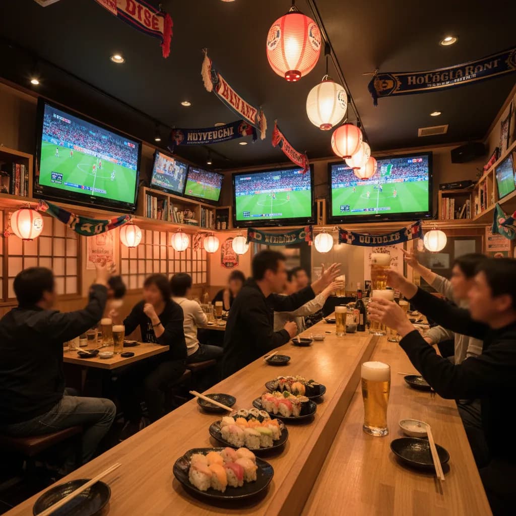 Lumen Field hosts Japan's World Cup match with the Seattle skyline behind