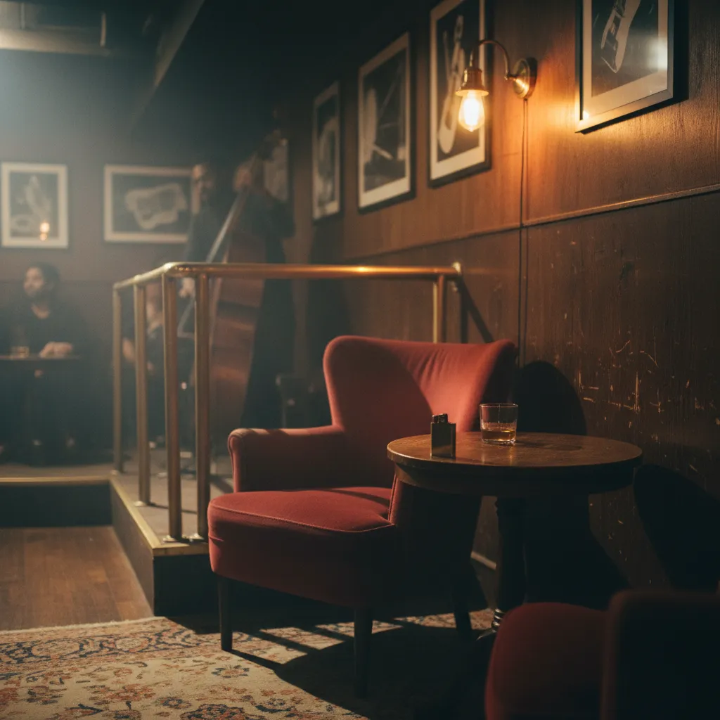 Jazz Club NYC: Smalls Is the Chair You Pull Up When the Night Needs Bass - interior scene
