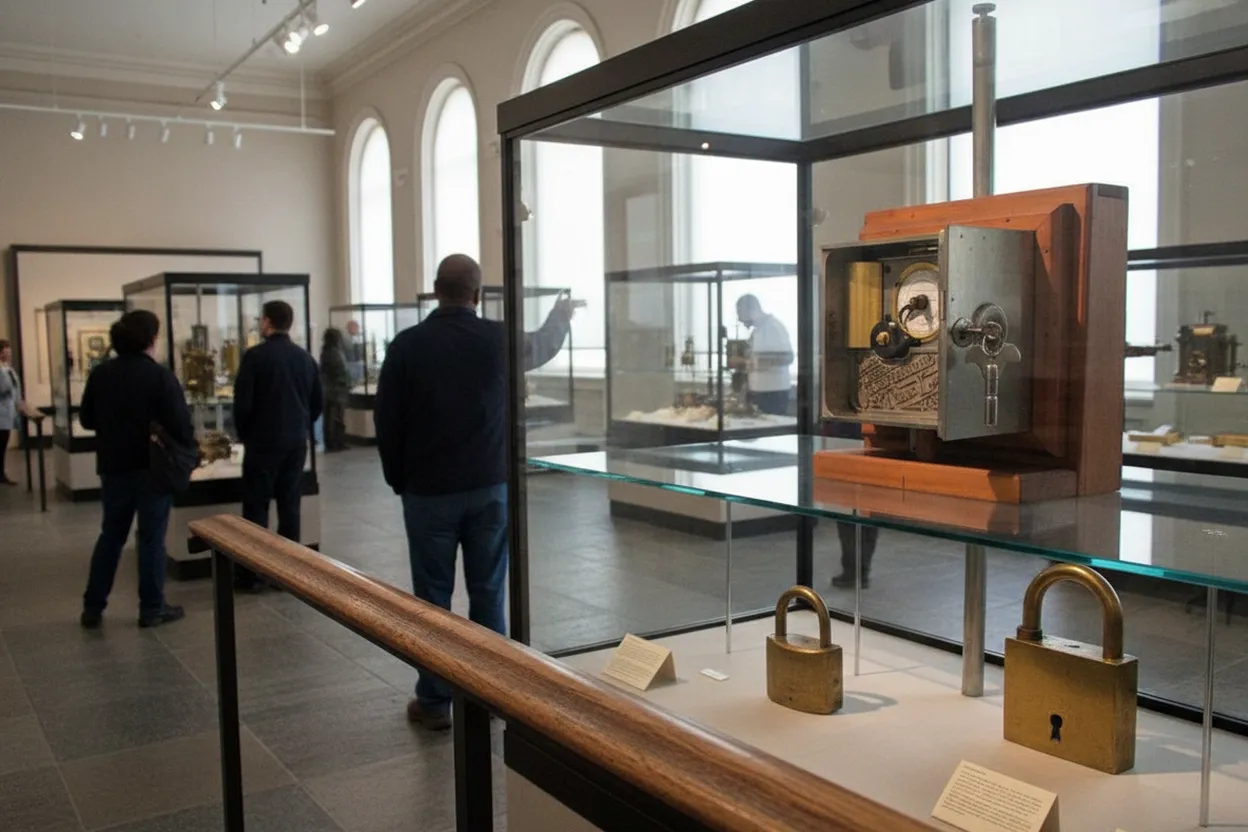 Cover scene for John M. Mossman Lock Museum: A Midtown Key-and-Safe Detour Before a Train