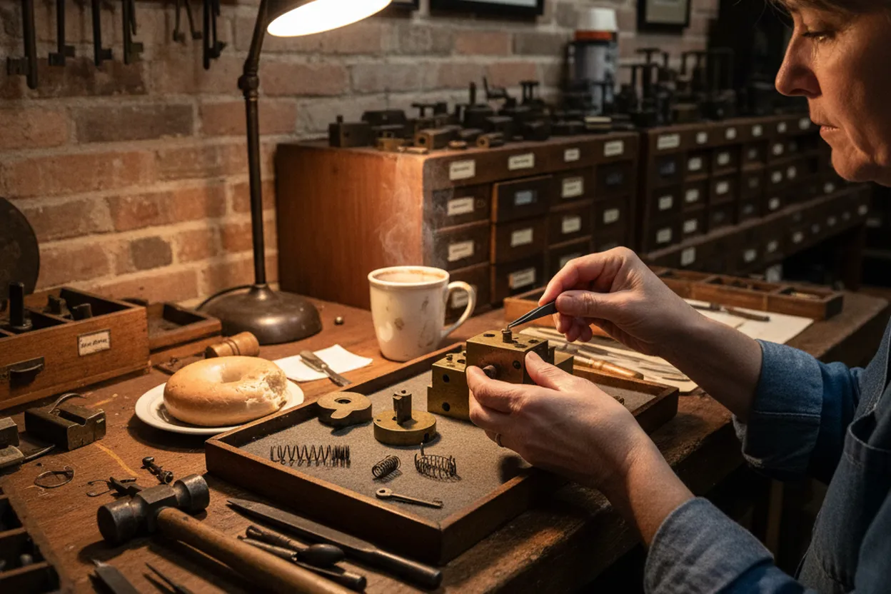 Editorial detail for John M. Mossman Lock Museum: A Midtown Key-and-Safe Detour Before a Train