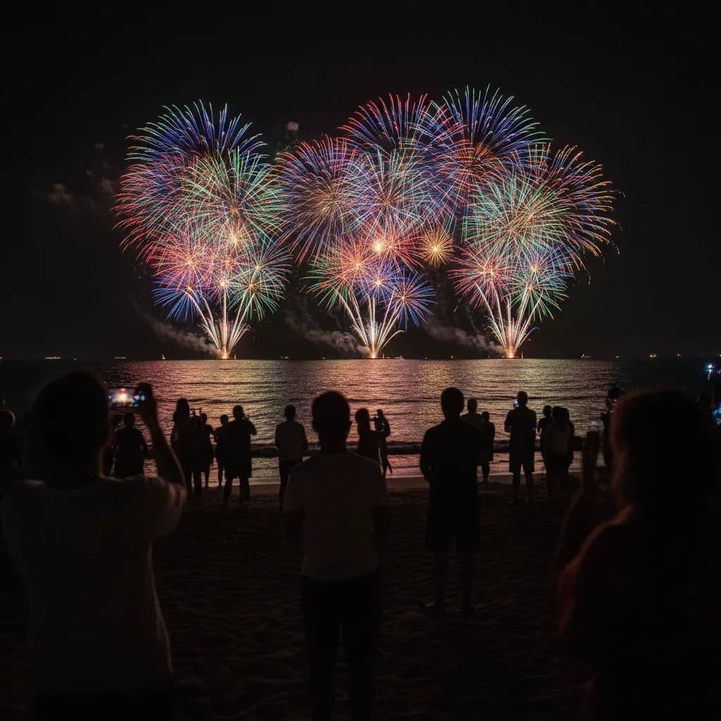 Jones Beach July 4 Fireworks: How to Turn It Into a Real NYC Beach Evening atmosphere detail