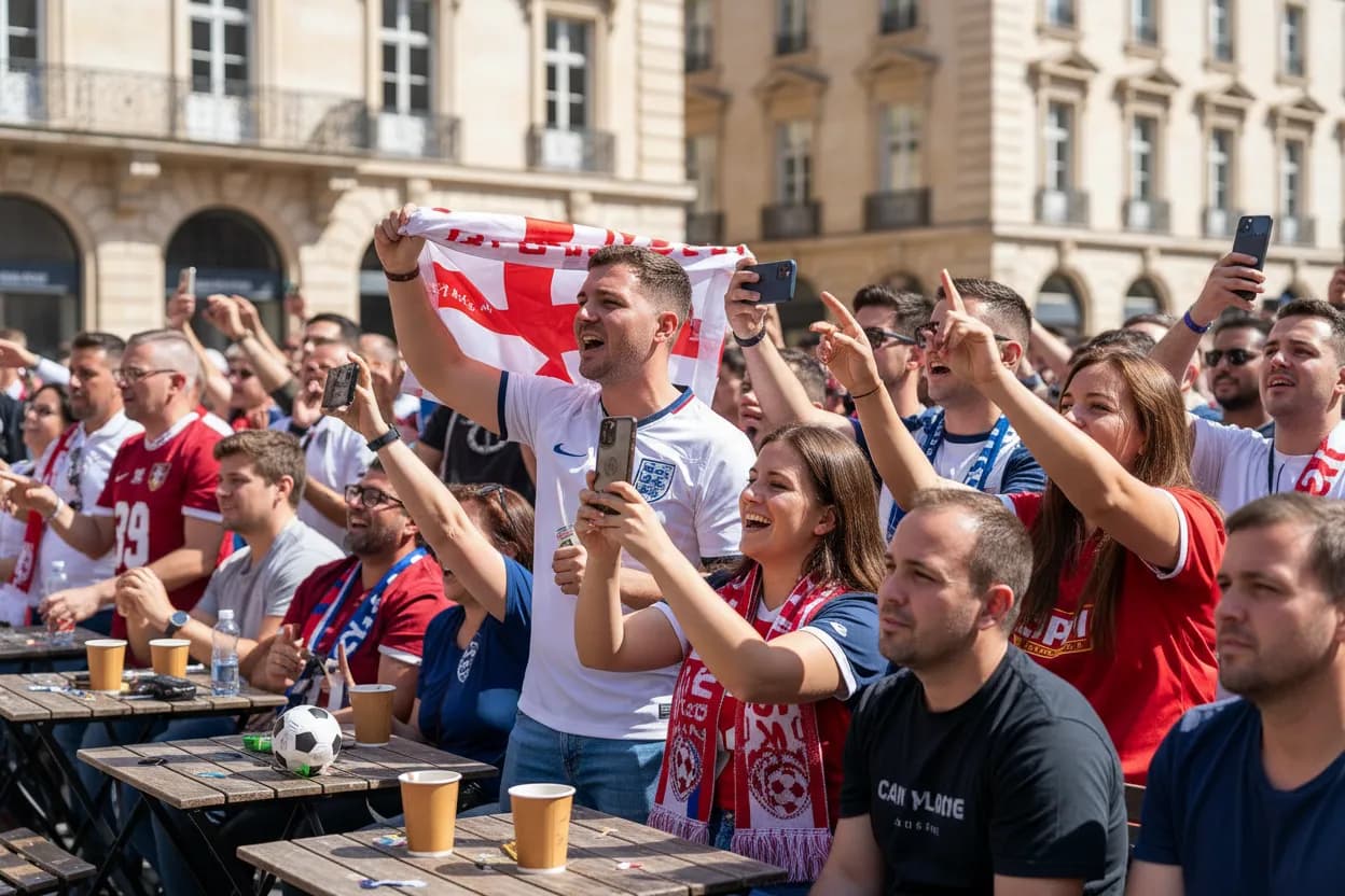 England fans building a public World Cup route around Kansas City