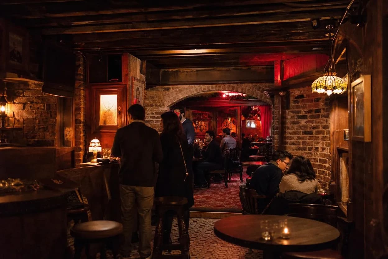 Cover scene for Judy & Punch in Astoria When Happy Hour Has to Work for Everyone