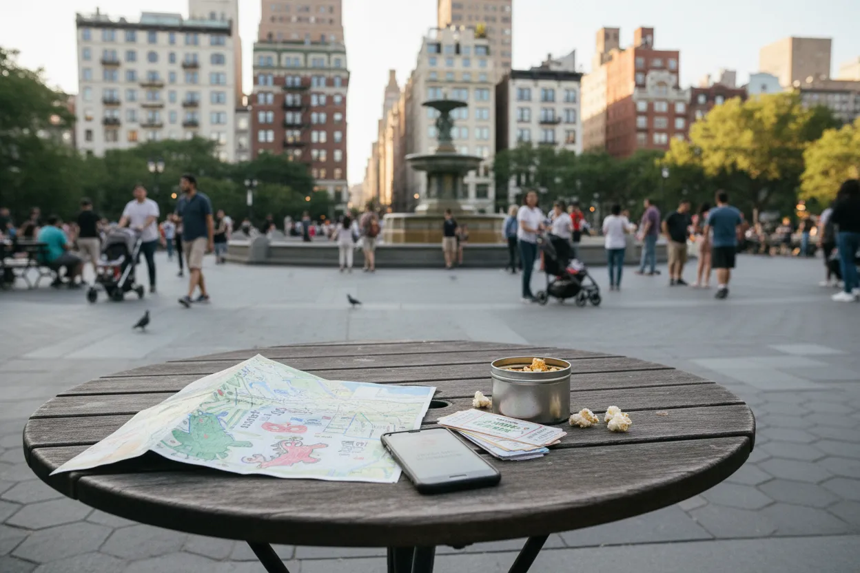 Realistic NYC scene for NYC Kids Movies Guide for Family Weekend Plans