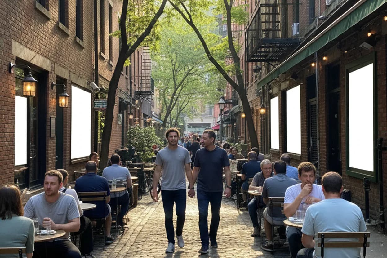New York City experience scene for Finding Jeffrey Dean Morgan's Favorite Haunts: NYC Free Walking Tour
