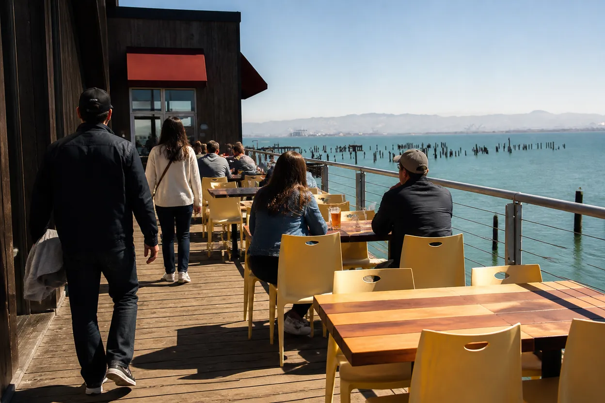 San Francisco experience scene for pete crow armstrong Giants Game Dinner Plan Near Oracle